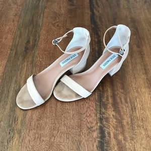 Steve Madden 2 inch Irene Sandal in Biege